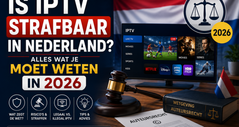 IPTV Legaal Nederland 2026 — Alles Uitgelegd | IPTV MARK