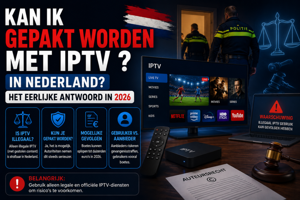 Kan ik Gepakt Worden met IPTV in Nederland? Het Eerlijke Antwoord in 2026